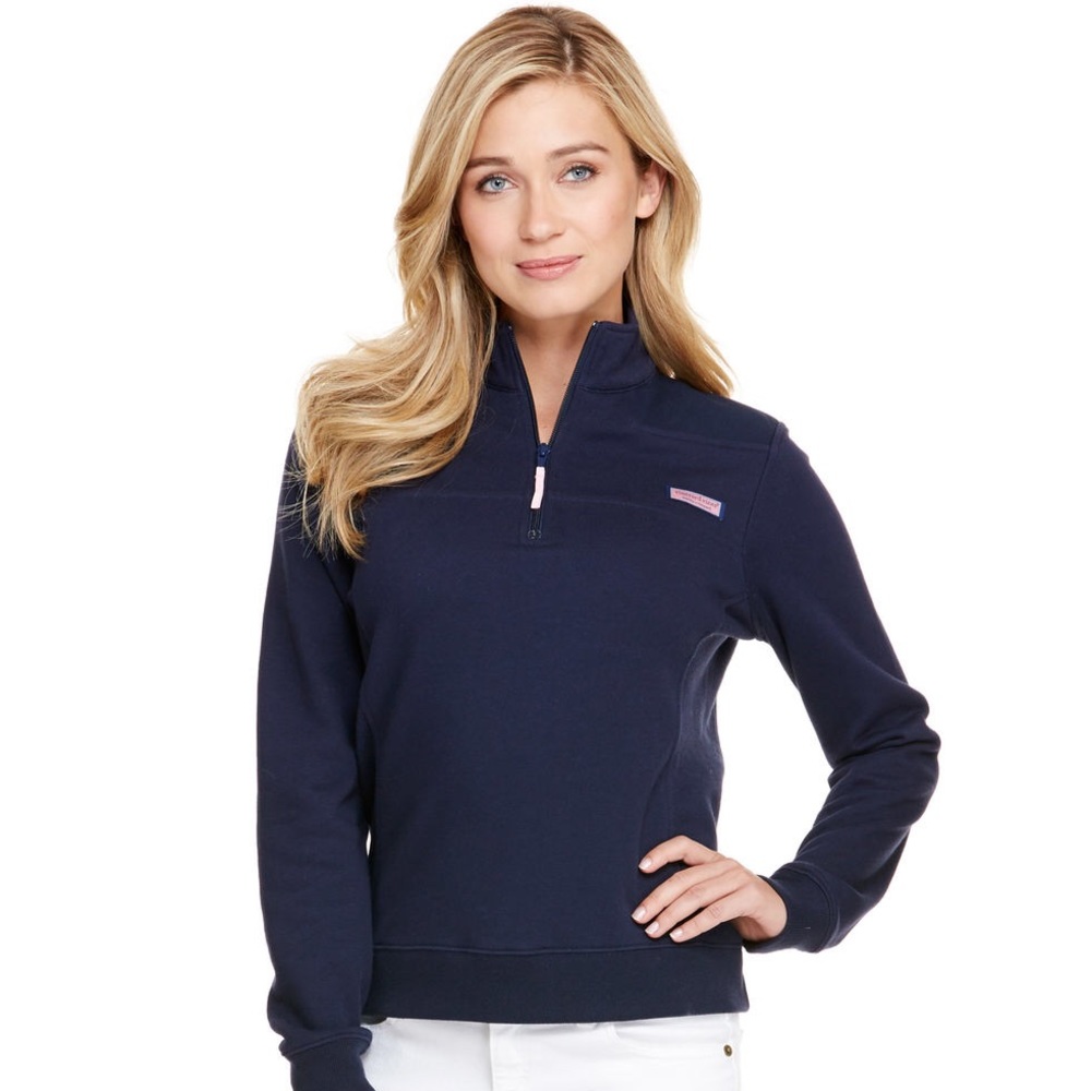 Vineyard vines navy blue shep shirt